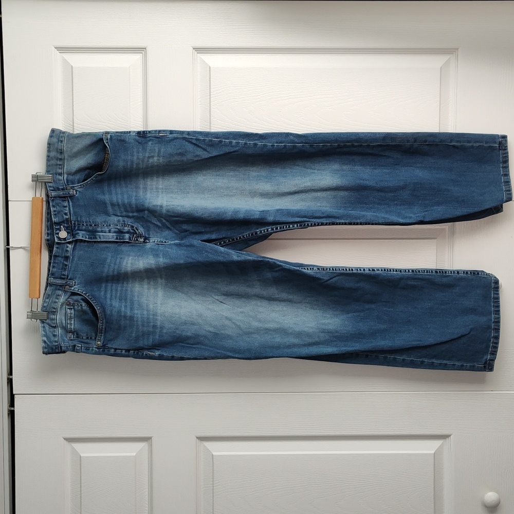 Calvin Klein Men's Jeans - 40x30 - Relaxed Straight - EUC